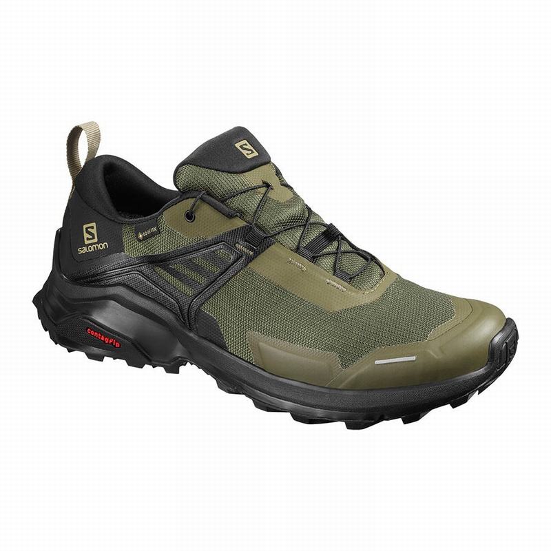 Zapatillas Trekking Salomon Hombre Moradas / Negras - Salomon Argentina X RAISE GORE-TEX ,978063-BOT